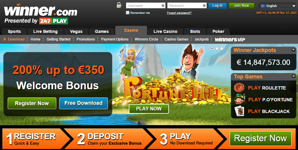Winners Online Casino